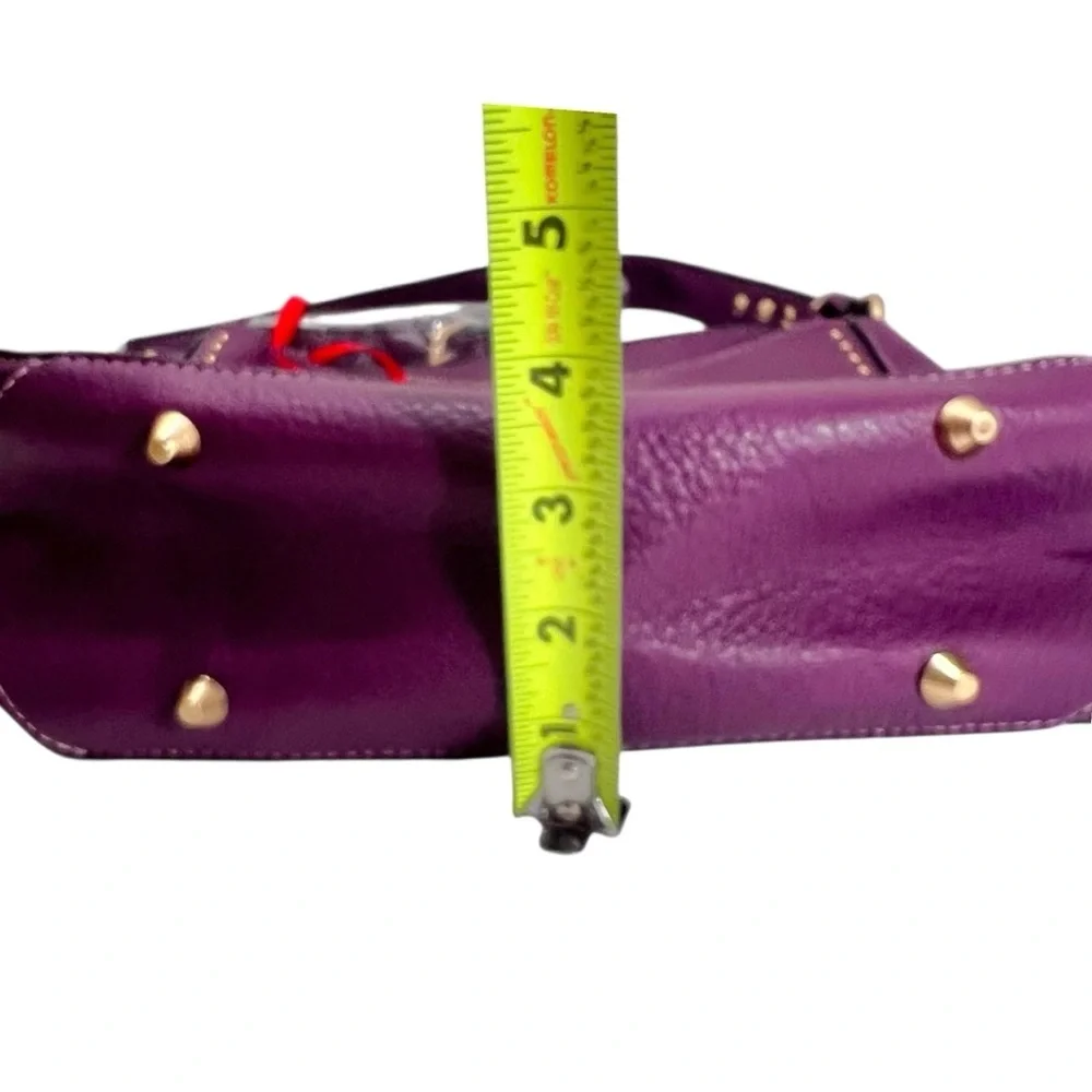Montana West Studded Hobo Bag with Concealed Carry in Purple and Gold NWT